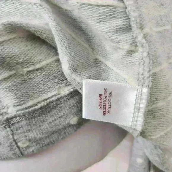 SO girls gray and white polka dot long sleeve blazer size XL - Picture 8 of 9